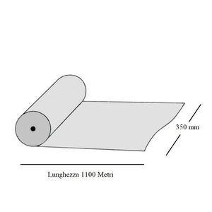 Rollo de película retráctil transparente de 1100m, espesor de 15 micras, tamaños de 200/250/300mm, película plástica para embalaje de alimentos, tamaños de 200/250/300mm - Product Image 2