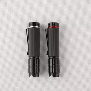 Mini Aluminum Tactical <b>Flashlight</b> 1*AA <b>LED</b> High Brightness Daily Carry Emergency Light With Two Way Clip - Product Image 3