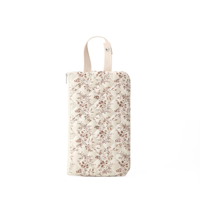 Porte-lingette personnalisé pour bébé Distributeur portable de lingettes Sac de rangement pour poussettes Conteneur Double couche Étui de transport de voyage pour lingettes