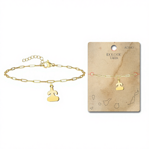 Bracciale alla moda in acciaio placcato oro Cotigo con modello Tara Idol 24252 - Product Image 1