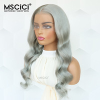 Perruque Lace Front en Cheveux Européens Prête à l'Expédition avec Bande Élastique Réglable, Texture Douce et Lisse, Densité Naturelle