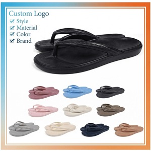 OEM ODM terlikler Özel Logo EVA Bulut Terlikler Kadın Parmak Arası Terlik Yazlık Plaj Yumuşak Yastıklı Parmak Arası Terlikler Erkek - Product Image 1