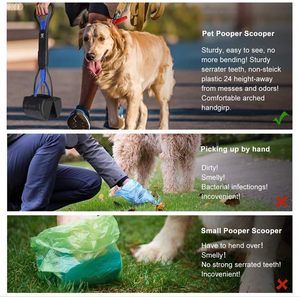 Nouvelle Conception de Ramasse-crottes pour Animaux de Compagnie, Ramasse-crottes Portable avec Sac à Déchets pour Chiens et Nettoyage Extérieur des Animaux - Product Image 5