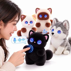 หุ่นยนต์แมวพูดคุยอัจฉริยะขายส่ง สำหรับการสนทนาส่วนตัวและสร้างปฏิสัมพันธ์ทางอารมณ์ เหมาะสำหรับการค้าขายสดออนไลน์ที่ทันสมัย - Product Image 1