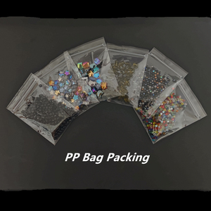 Venta al por mayor de abalorios de cristal hueco pintados a mano de 14mm, abalorios artesanales, abalorios DIY, Material de cuentas, pendientes, accesorios de pulsera - Product Image 6