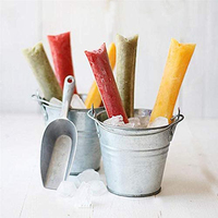 Sacs à glaçons jetables pour sucettes glacées, glaces, yaourts glacés