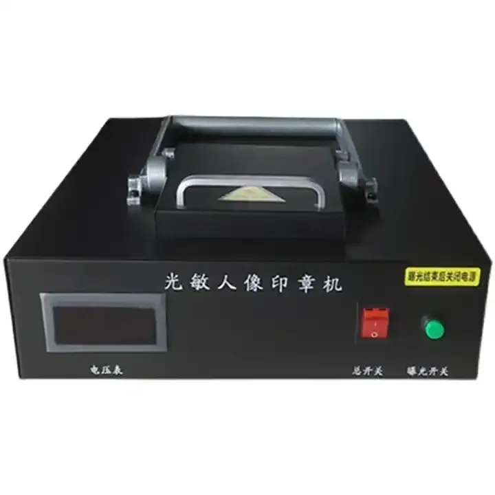 Voll automatischer Gummi Photo Sensitive Flash Stamp Machine Seal Maker Lichte mpfindliche Seal Stamp ing Making Machines