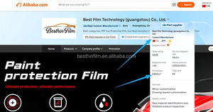 ฟิล์มกันรอยรถยนต์แบบซ่อมแซมตัวเองได้ สีเทาซิลเวอร์ฟ็อกซ์  ฟิล์ม TPU สี PPF สำหรับหุ้มรถยนต์ - Product Image 3