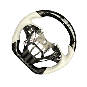 Volante Deportivo LED de Fibra de Carbono Forjada y Cuero para <span class=keywords><strong>Hyundai</strong></span> BK2 <span class=keywords><strong>Genesis</strong></span> Coupe G70 G80 GV70 GV80 2010 2012 2013 <span class=keywords><strong>2022</strong></span> - Product Image 3