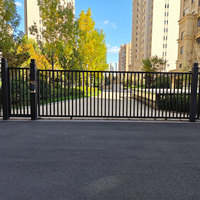 Panneau de clôture en acier galvanisé thermolaqué, résistant aux UV, antirouille, sans entretien, clôture de sécurité en métal pour extérieur
