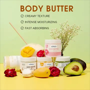 Oem ODM Hydrating & giữ ẩm bơ hữu cơ Kem dưỡng da làm trắng da kem cơ thể dừa xoài Whipped Shea bơ cơ thể - Product Image 2