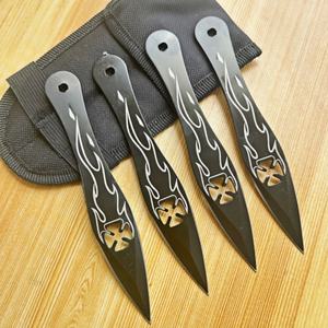 Watchman High Quality Stainless Steel Blade Combat Tactical Pocket Knife Wood Handle OEM Customizable Industrial DIY Use 1 Year - Product Image 4