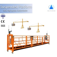 Plataforma Colgante ZLP630 ZLP500 de Aluminio Pintado Galvanizado para Construcción, Andamio Elevador, Góndola para Mantenimiento de Fachadas