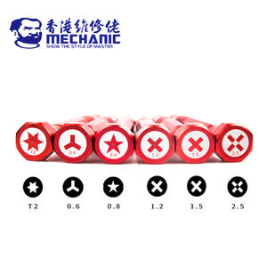 MECHANIC <span class=keywords><strong>Max</strong></span> 3 tournevis magnétique intégré en alliage d'aluminium 3D de haute précision outil de démontage antidérapant de réparation de téléphone portable - Product Image 2