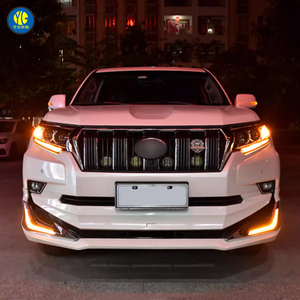 Conjunto de Faros Delanteros YU GUANG para Toyota <span class=keywords><strong>Prado</strong></span> 150, Faro Delantero 2018 2019 2020 2021, Actualización de Luz Delantera, <span class=keywords><strong>2</strong></span> Lentes, Faros Delanteros para <span class=keywords><strong>Prado</strong></span> 150 - Product Image 4