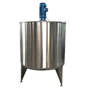 Stainless steel scraping wall stirring vertical single-layer mixer 300L chemical coating mixing tank