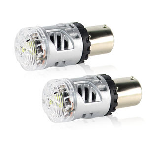1157 BA15D BAY15D 1156 BA15S P21W P21/5W CANbus หลอดไฟ LED CANbus 2800LM สัญญาณไฟเลี้ยวรถยนต์ไฟเบรกถอยหลังสีแดงขาวเหลือง12V - Product Image 5