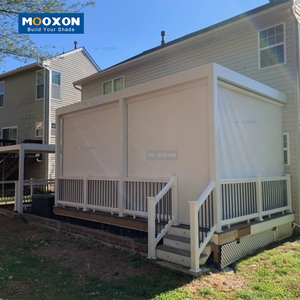 Tende da Esterno Mooxon Oversize con Motore Elettrico Intelligente, Impermeabili, a Rullo, con Protezione Solare Automatica e Zip Screen <span class=keywords><strong>per</strong></span> Pergola - Product Image 5