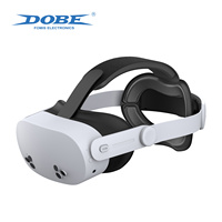Sangle de tête réglable et respirante DOBE pour Meta Quest 3 3S, accessoires de console de jeu
