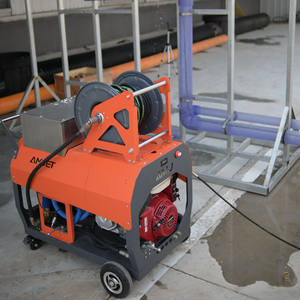 La máquina de limpieza de tuberías Amjet desbloquea 250bar 20lpm y pasa fácilmente a través de tuberías curvas <span class=keywords><strong>con</strong></span> sistema de calefacción - Product Image 1