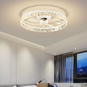 Quạt hiện đại dẫn người hâm mộ Trần ưa thích ánh sáng Trần với <span class=keywords><strong>Fan</strong></span> <span class=keywords><strong>AC</strong></span> phòng khách trang trí đèn ventilador de techo con luz - Product Image 2
