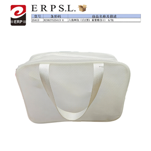 Borsa a rete esagonale bianca, nera, blu, viola, rosa - 6 pezzi per confezione - Contenitore multiuso - Product Image 2