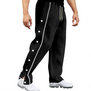 Pantalon de jogging polaire taille haute pour homme – Décontracté, respirant, écologique, séchage rapide, avec cordon de serrage – Idéal pour l'été et l'entraînement sportif - Product Image 1