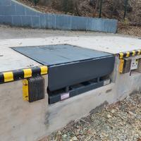 Niveleur de quai télescopique hydraulique de haute qualité 8 tonnes pour chargement et déchargement, extensible pour rampe de conteneurs