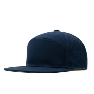 カスタムトップレベルブランド防水パフォーマンス男性用高品質ロゴGorras6パネルトラッカーハット野球帽スナップバックハット