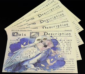 2026 Lettre d'acceptation de Poudlard personnalisée avec sceau de cire véritable, accessoires de cosplay, carte d'invitation, <span class=keywords><strong>cadeau</strong></span> d'Halloween, livraison directe - Product Image 4
