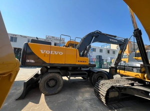 Excavadora de ruedas Volvo EW170B de alta eficiencia Original Japón Multifuncional Buen estado Usado Volvo Ew140C EW160C EW160D Venta - Product Image 2