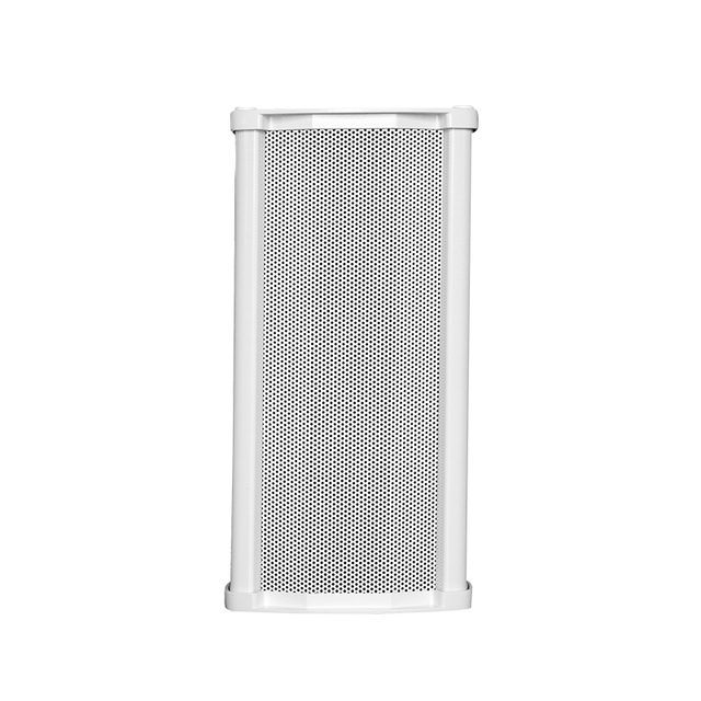 Outdoor 20W Waterproof Aluminium PA System Column Speaker with Cover
