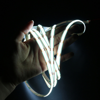 Guirlandes lumineuses LED COB haute densité 8 mm flexibles, contrôlables par application, pour la maison et le bureau, certifiées CE, bandes lumineuses intelligentes découpables