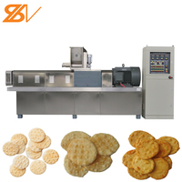 200kg/h Thai Crispy Rice Cracker Processing Extruder Machine Production Line Equipment