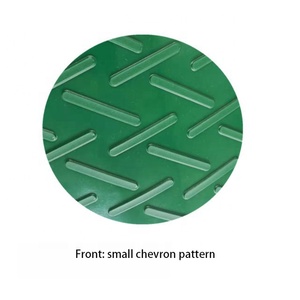 Green Herringbone Pattern <strong>Conveyor</strong> <strong>Belt</strong> Cold-resistant Non-slip PVC Small Eight-shaped Pattern <strong>Belt</strong> - Product Image 3