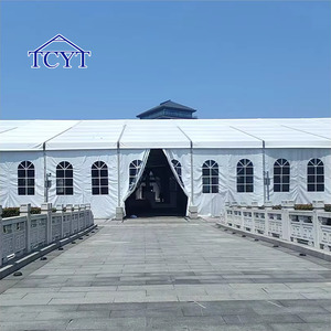 Tùy ChỉNh Nóng bán ngoài trời nhôm 10x20 đa phòng Tán lều 4-6 người không thấm nước triển lãm trại lều - Product Image 6