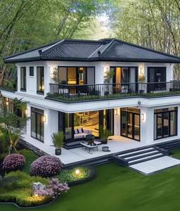 Innovatives Fertighaus Stahlrahmen Betonfertigteile Design Hochfest Langlebig Umweltfreundlich Feuerbeständig - Product Image 3