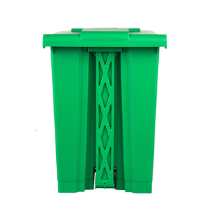 Foot-operated recycling <b>bins</b>, 50L/80L, <b>kitchen</b> <b>plastic</b> commercial waste <b>bins</b>, thickened commercial use. - Product Image 2