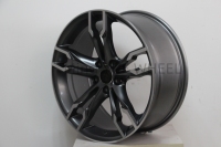 Jante de voiture Mingyue Flow Forming noire usinée pour F30 530i 530e M550i 2017-2025, 18 19 20 21 pouces, entraxe 5x120, décalée