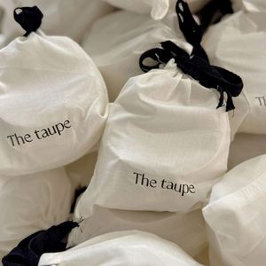 Wholesale Custom Logo Printing Natural Cotton <b>Drawstring</b> Bag Reusable Fabric Storage <b>Pouch</b> - Product Image 3