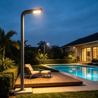 Lampes LED d'extérieur haut de gamme IP65 pour aménagement paysager, cour, 2M-6M, pour parking, jardin, route et éclairage de couloir communautaire/rue