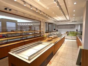 Arriart, vitrina de pan de vidrio de madera personalizada para panadería, panadería, vitrina de pan, vitrina, estantes para panadería - Product Image 2