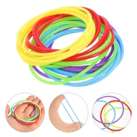 Bracelets en gelée de silicone Bracelets en caoutchouc colorés pour filles