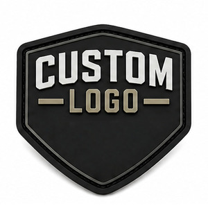 Nouveaux patchs en PVC personnalisés, étiquettes personnalisées, style streetwear, patch en PVC à coudre avec logo en relief pour vêtements - Product Image 6