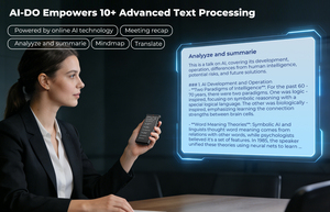 <span class=keywords><strong>Grabadora</strong></span> <span class=keywords><strong>de</strong></span> Entrevistas R2 con IA, Pantalla <span class=keywords><strong>de</strong></span> 4 Pulgadas, 4+64GB, Android 12, WiFi, Bluetooth, Transcripción y Traducción sin Conexión, con Almacenamiento en la Nube - Product Image 6