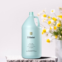 Shampooing Nettoyant Bio Dibeier Crème 5000ml pour Cuir Chevelu, Lissant, Hydratant en Profondeur, Traitement Anti-Frisottis pour Cheveux Abîmés