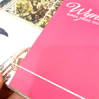 Service d'impression de brochures et de catalogues personnalisés de haute qualité avec reliure à cheval, impression offset, format et logo sur mesure