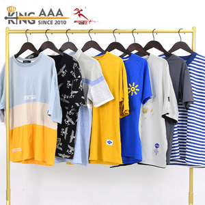 Camisetas Usadas de Hombre KingAAA al por Mayor, de Alta Calidad, de Algodón, Casuales, Mixtas, de <span class=keywords><strong>Segunda</strong></span> <span class=keywords><strong>Mano</strong></span>, con Estampado <span class=keywords><strong>Digital</strong></span>, Ropa Usada - Product Image 1