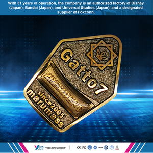 ป้ายทะเบียนประตูทองเหลืองโบราณสำหรับโรงแรมและสำนักงาน - Product Image 3