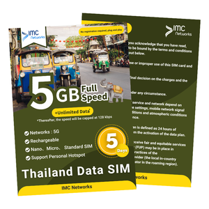 eSIM / SIM personnalisée Thaïlande 4G 5G – Données mobiles illimitées 1 à 30 jours pour les voyages et l'échange global / Connectivité de données IoT et M2M - Product Image 6